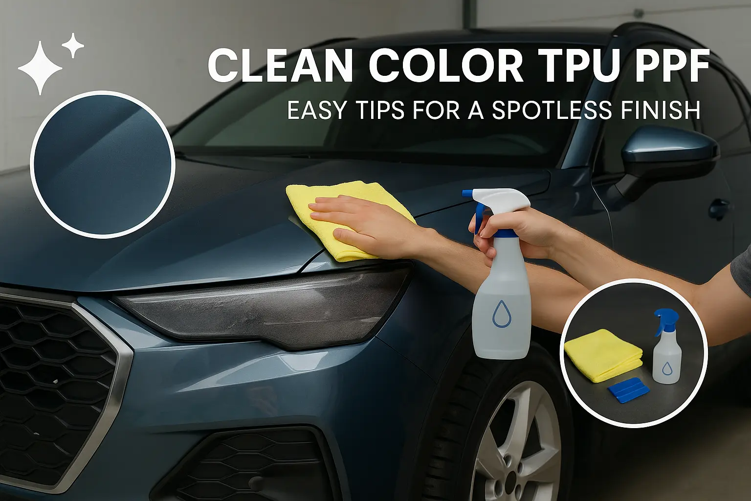 TPU de color limpio PPF