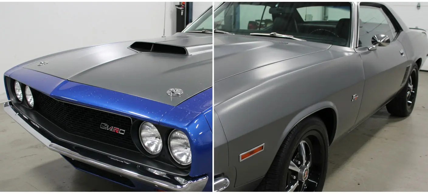 PPF de colores vs vinilo