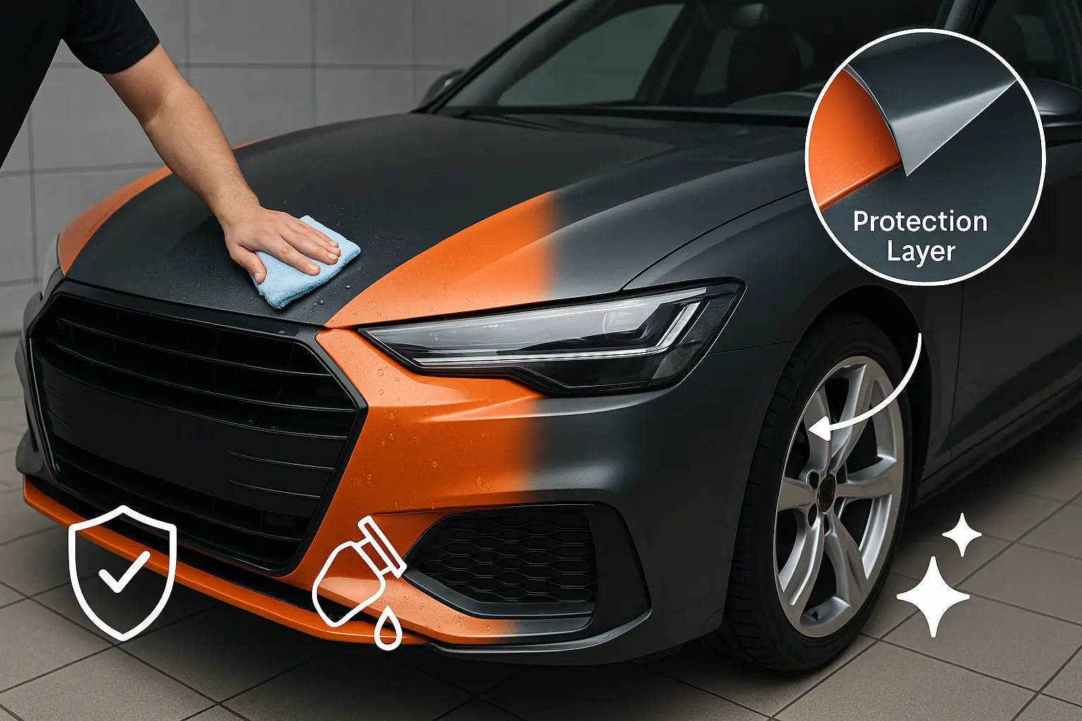 Previene manchas en TPU PPF