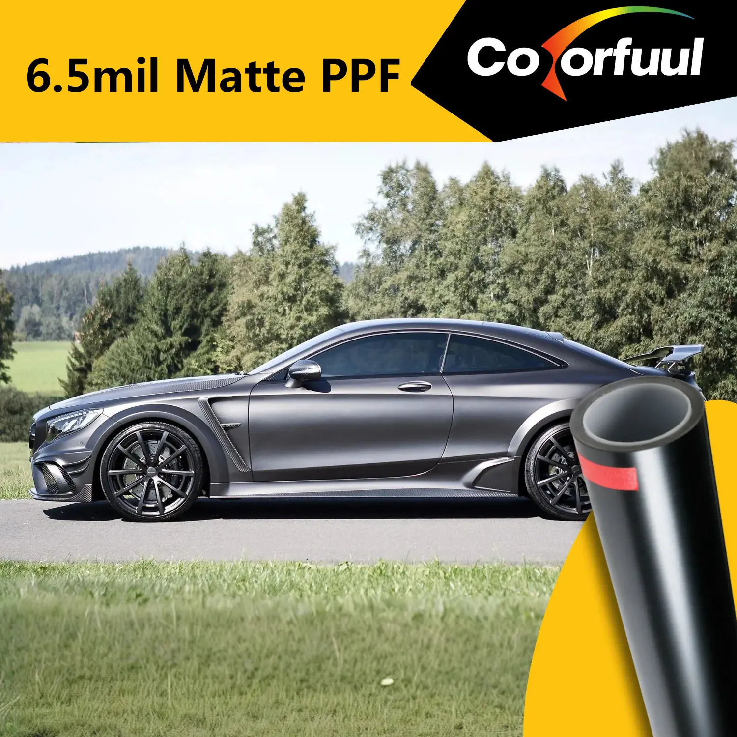 6.5mil Matte PPF