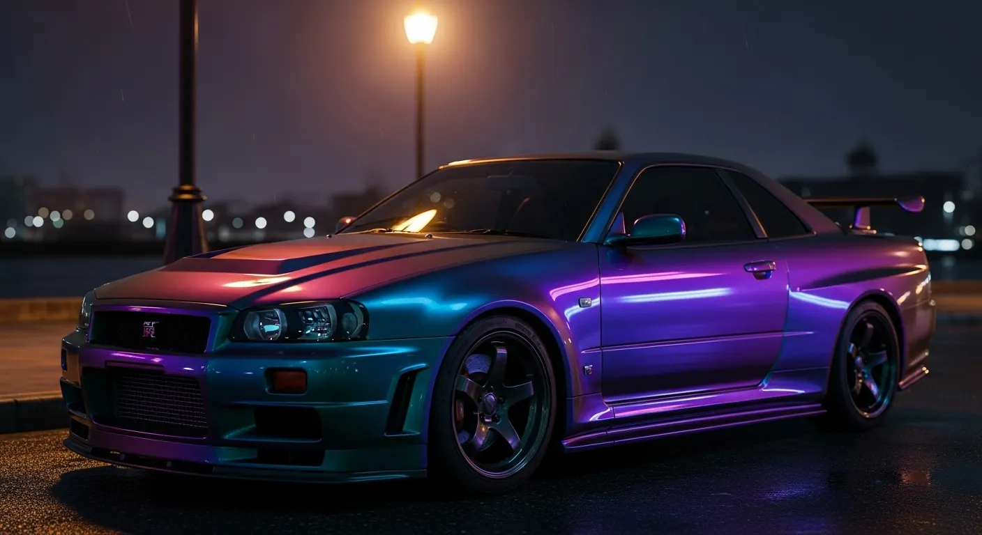 Midnight Purple Color