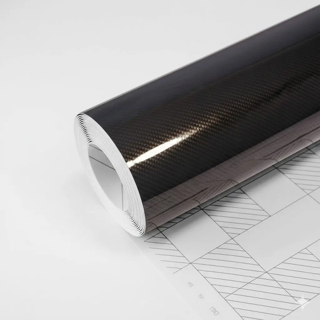 Envoltura de vinilo de carbono cerámica