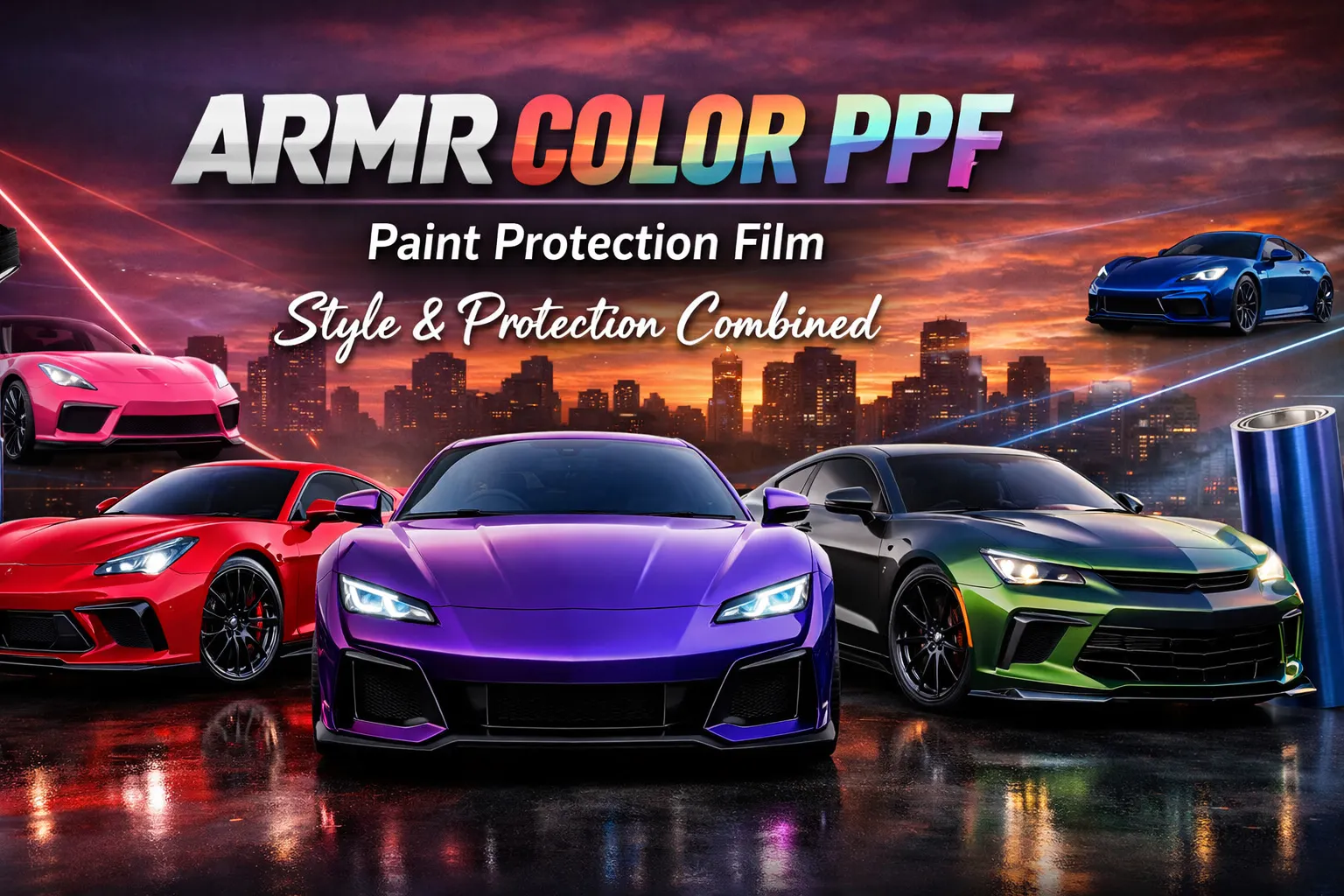 Ultimate Guide: Why ARMR Color PPF Paint Protection Film is the Best Solution for Vehicle Protection and Aesthetics