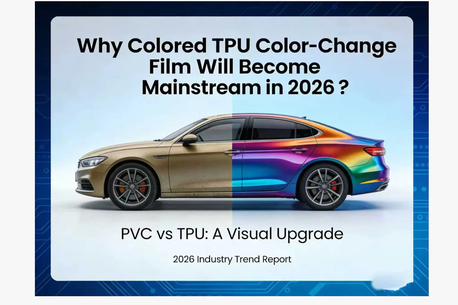 TPU Color PPF Global: How Colored Paint Protection Film Is Shaping Automotive Markets Worldwide